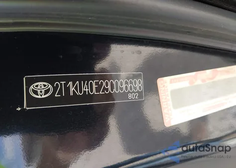 2010 Toyota Matrix S из США, поврежденный, VIN 2T1KE4EE3AC044832